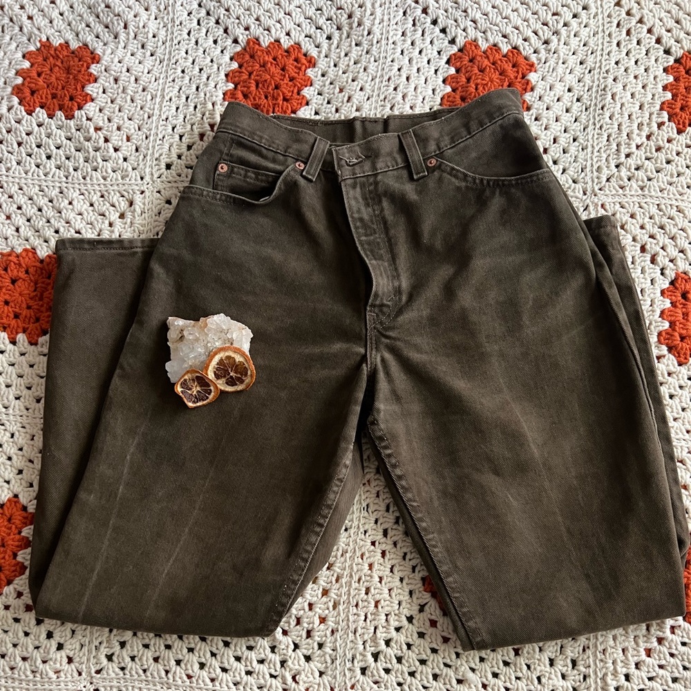 Vintage green 951 Levi’s